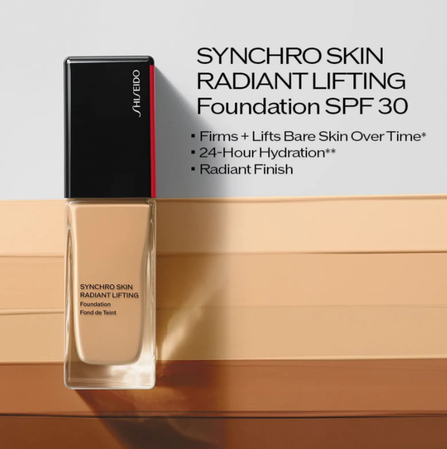 Shiseido Synchro Skin Radiant Lifting Foundation SPF30 350 Maple 30ml (1.2floz)