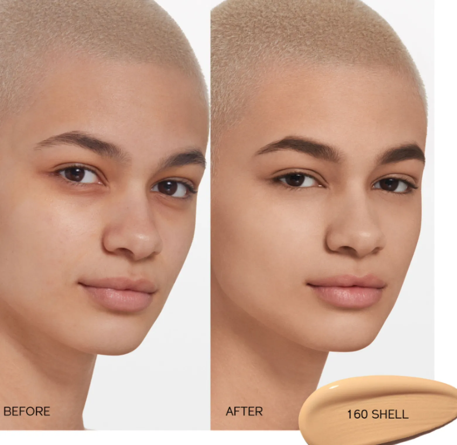 Shiseido Synchro Skin Self-Refreshing Foundation SPF30 160 Shell 30ml (1.2floz)