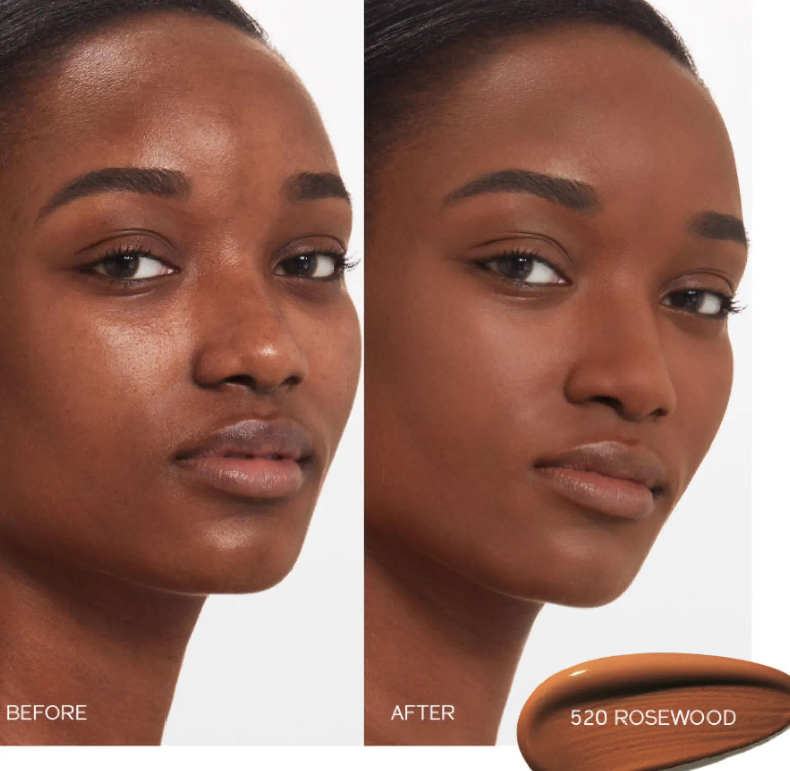 Shiseido Synchro Skin Self-Refreshing Foundation SPF30 520 Rosewood 30ml (1.2floz)