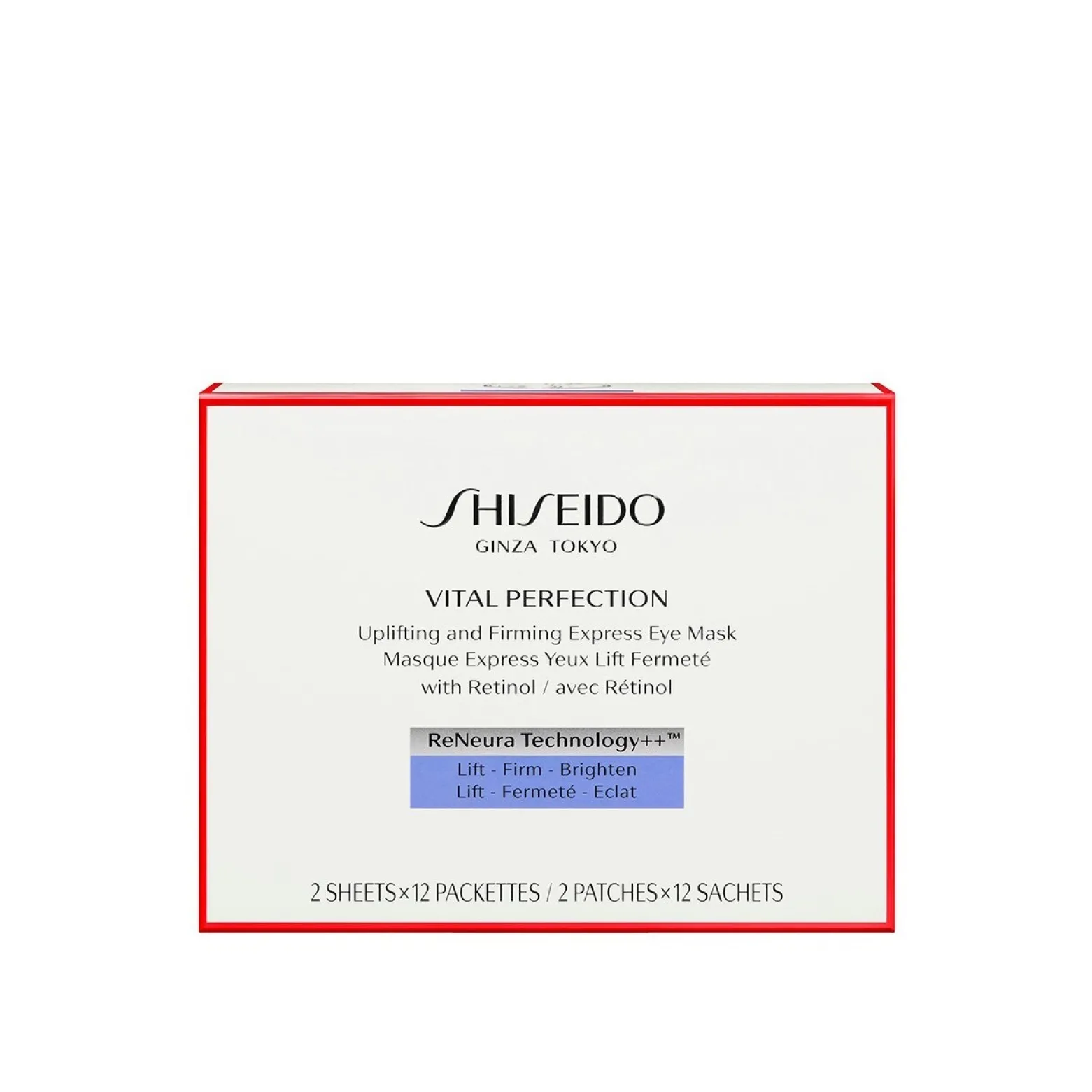 Shiseido Vital Perfection Uplifting & Firming Express Eye Mask x24