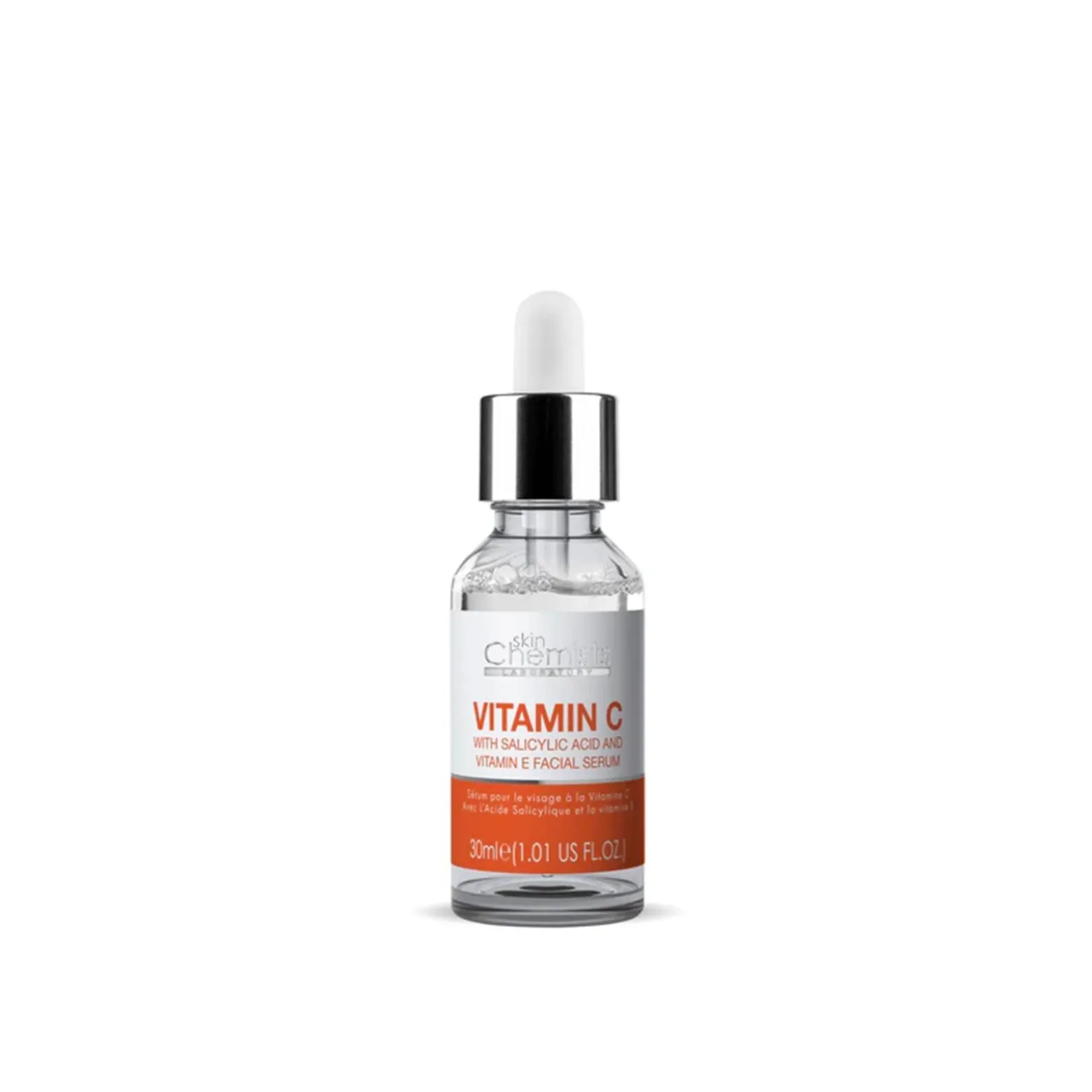 skinChemists Vitamin C with Salicylic Acid and Vitamin E Facial Serum 30ml (1.01floz)