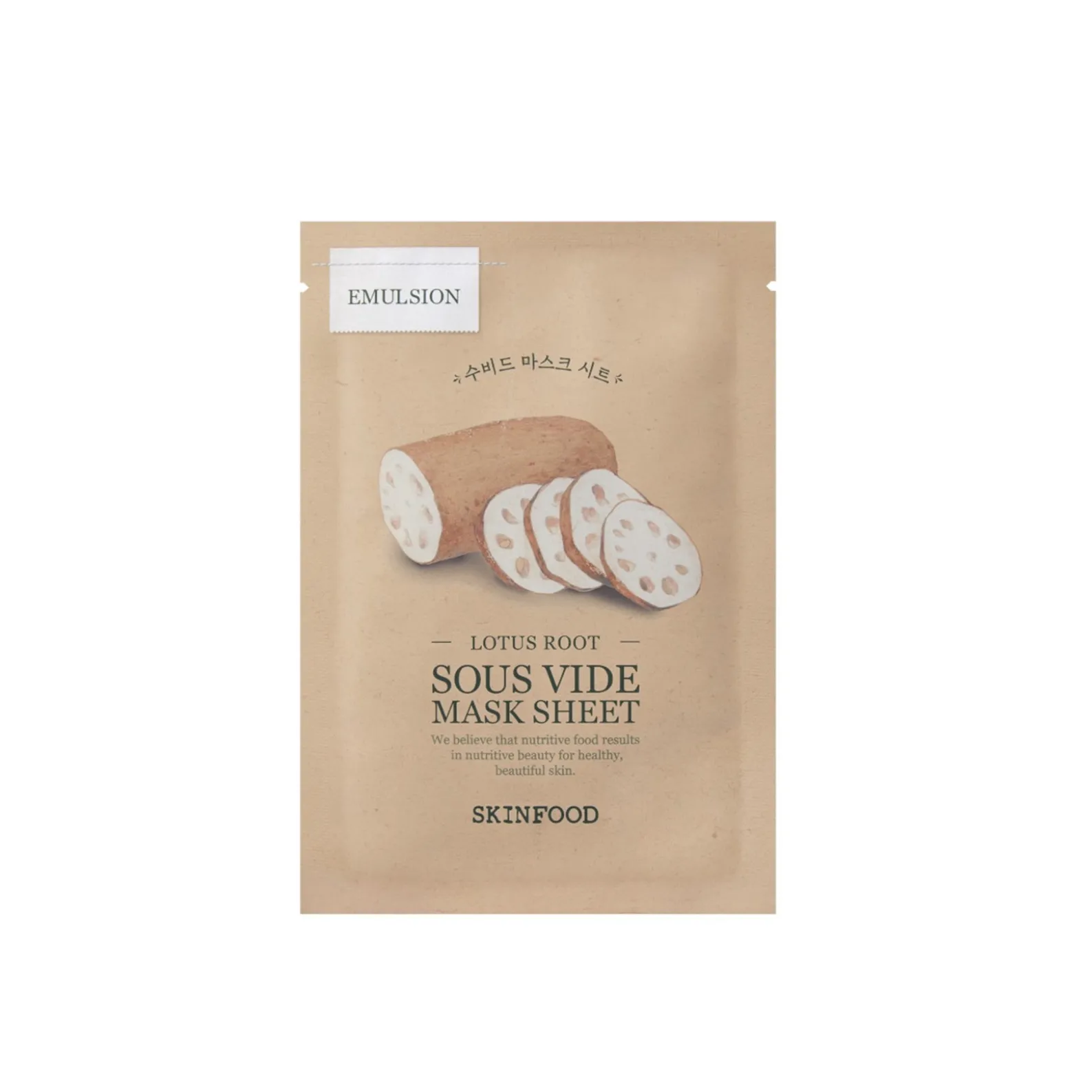 SKINFOOD Lotus Root Sous Vide Mask Sheet 20g (0.70 fl oz)