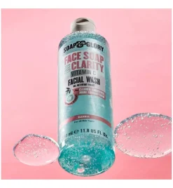 Soap & Glory Face Soap and Clarity Vitamin C Facial Wash 350ml (11.8floz)