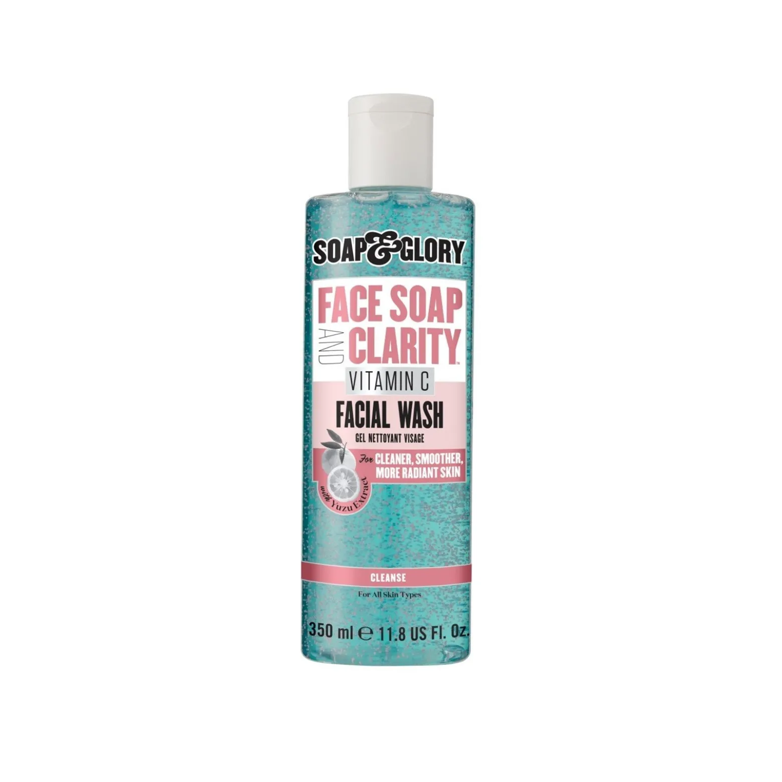 Soap & Glory Face Soap and Clarity Vitamin C Facial Wash 350ml (11.8floz)