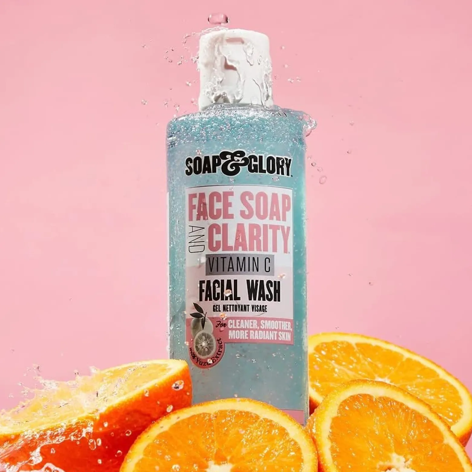 Soap & Glory Face Soap and Clarity Vitamin C Facial Wash 350ml (11.8floz)