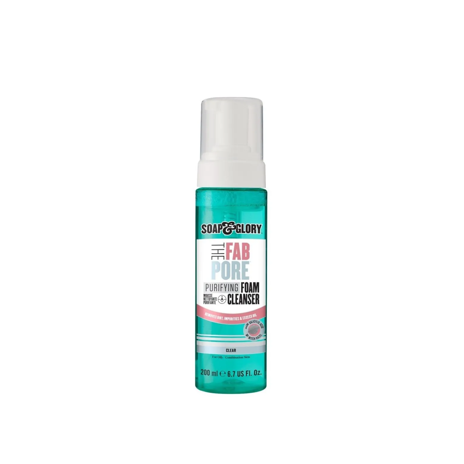 Soap & Glory The Fab Pore Purifying Foam Cleanser 200ml (6.7floz)