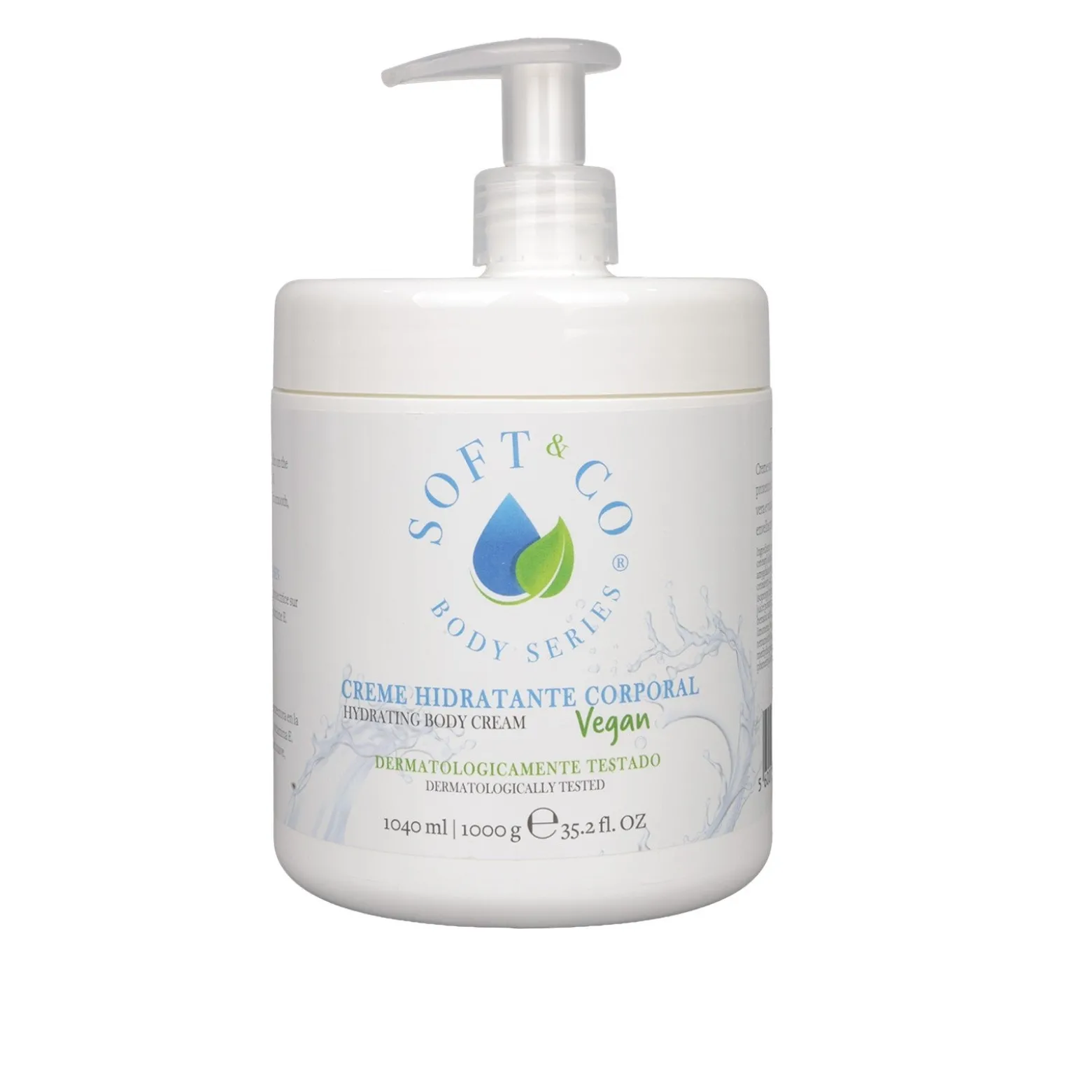 Soft & Co Hydrating Body Cream 1L (35.2floz)