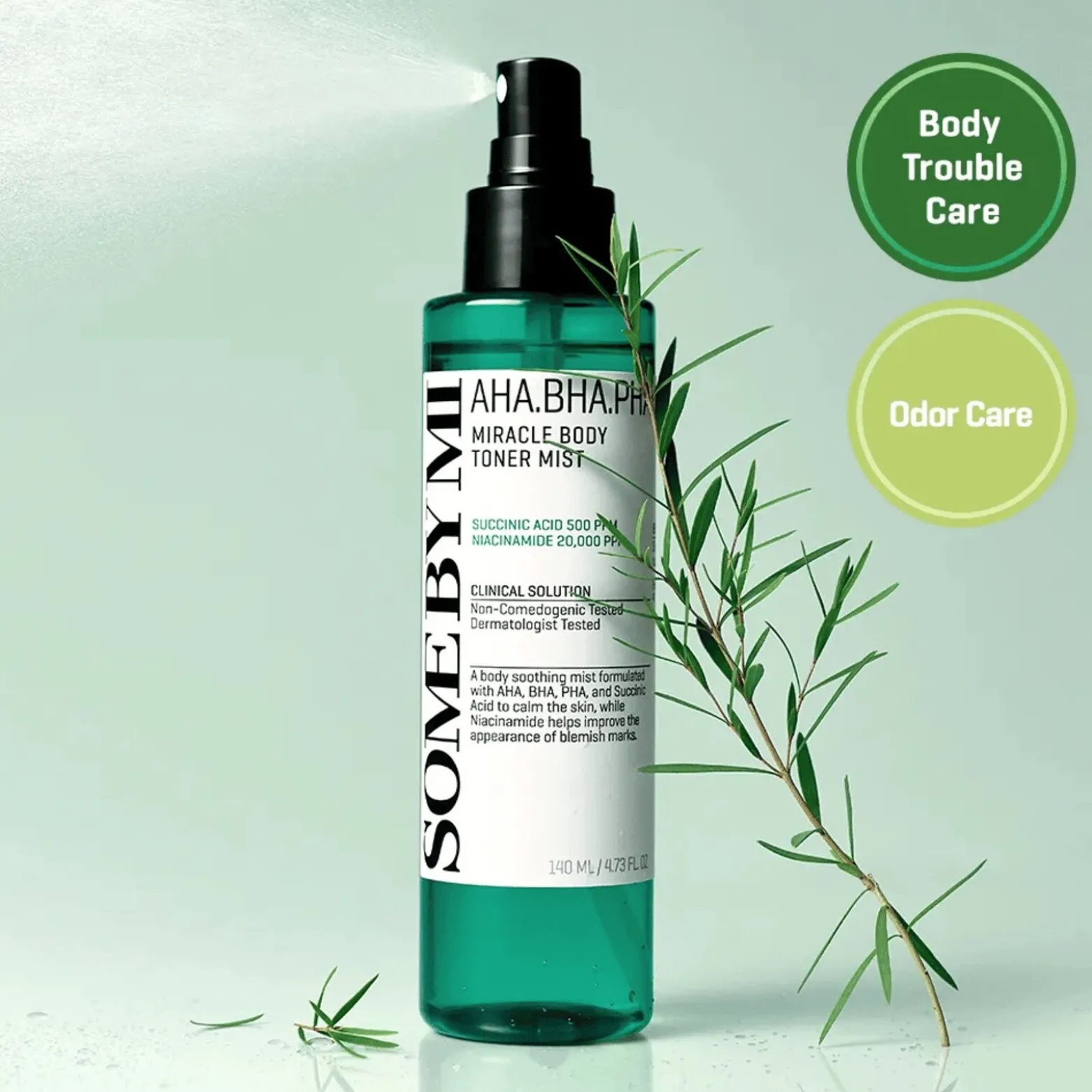 Some By Mi AHA-BHA-PHA Body Toner Mist 140ml (4.73floz)