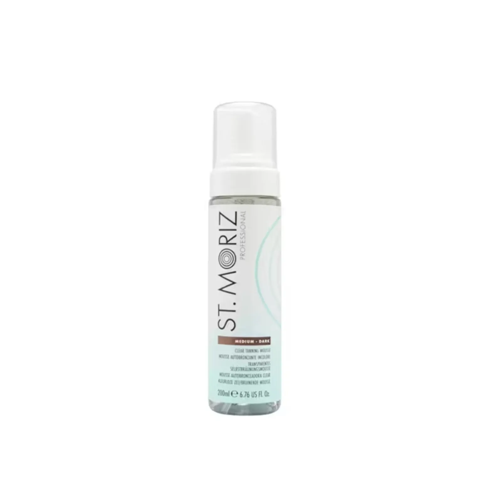 St. Moriz Professional Clear Self-Tan Mousse Medium-Dark 200ml (6.76floz)