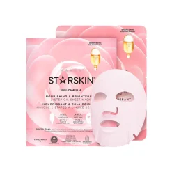 STARSKIN Camellia Nourishing & Brightening 2-Step Oil Sheet Mask x1