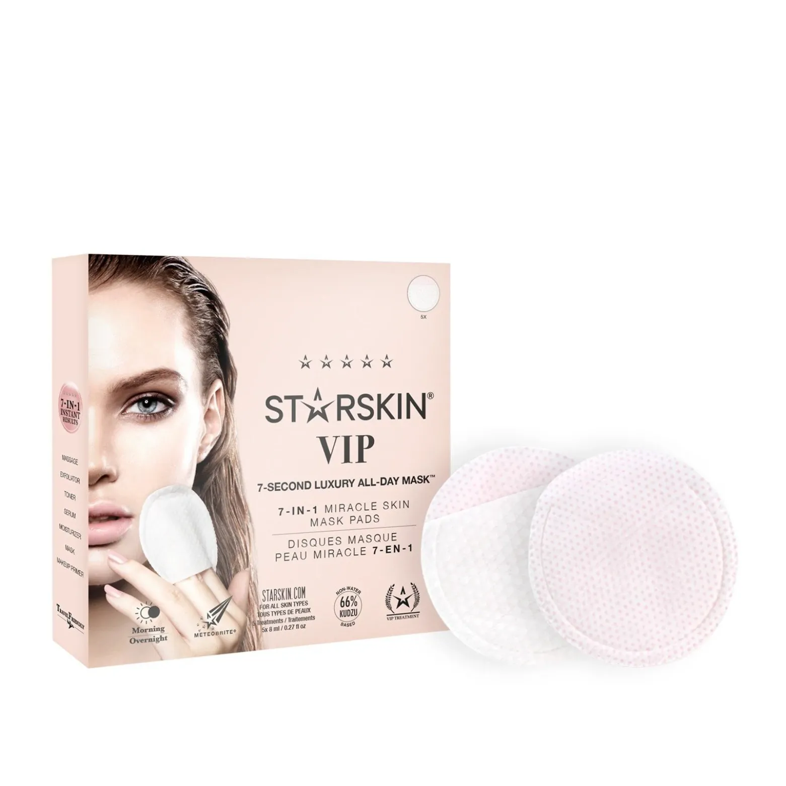 STARSKIN VIP 7-Second Luxury All-Day Mask™ Pads x5 Pack (5x0.27floz)