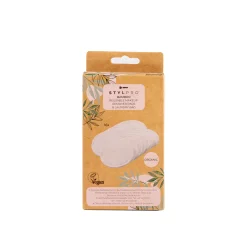 STYLPRO Bamboo Reusable Makeup Remover Pads & Laundry Bag x16