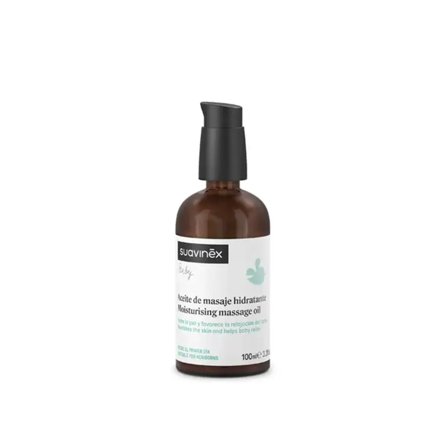Suavinex Baby Moisturizing Massage Oil 100ml (3.3floz)