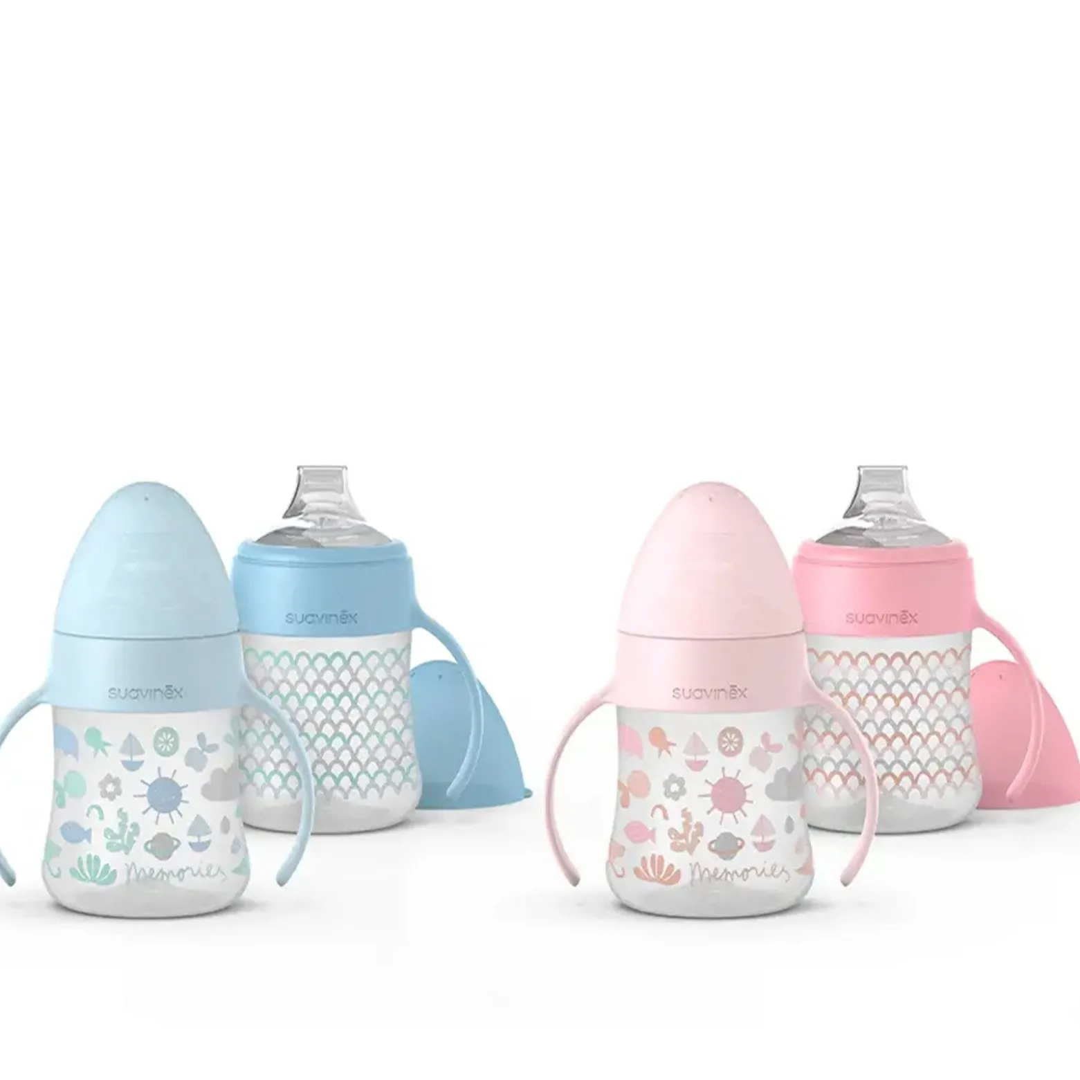 Suavinex Cup with Handles +4m 150ml (5.07fl oz)