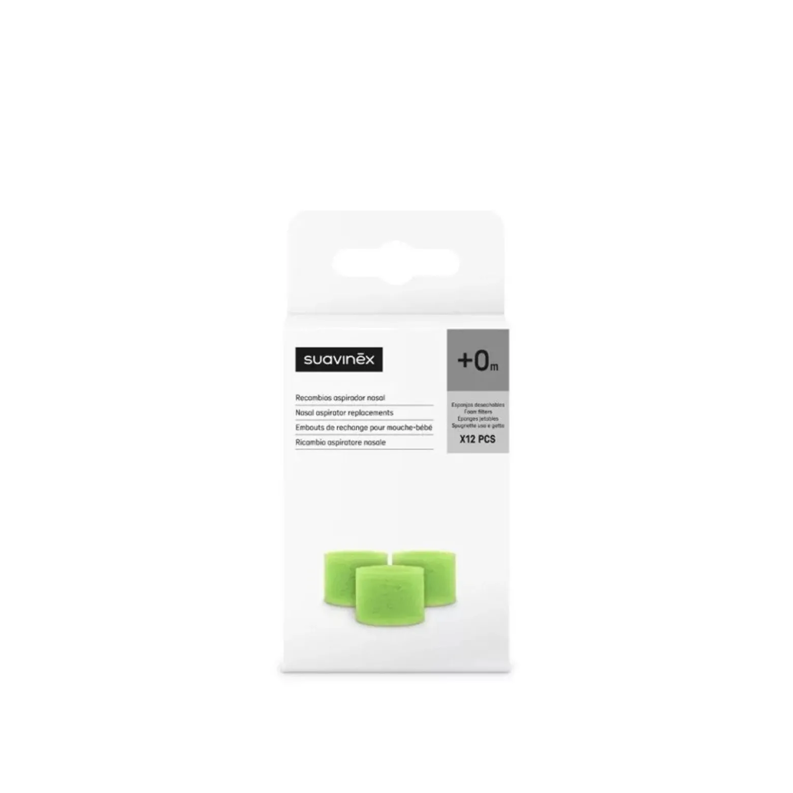 Suavinex Nasal Aspirator Replacements +0m x12