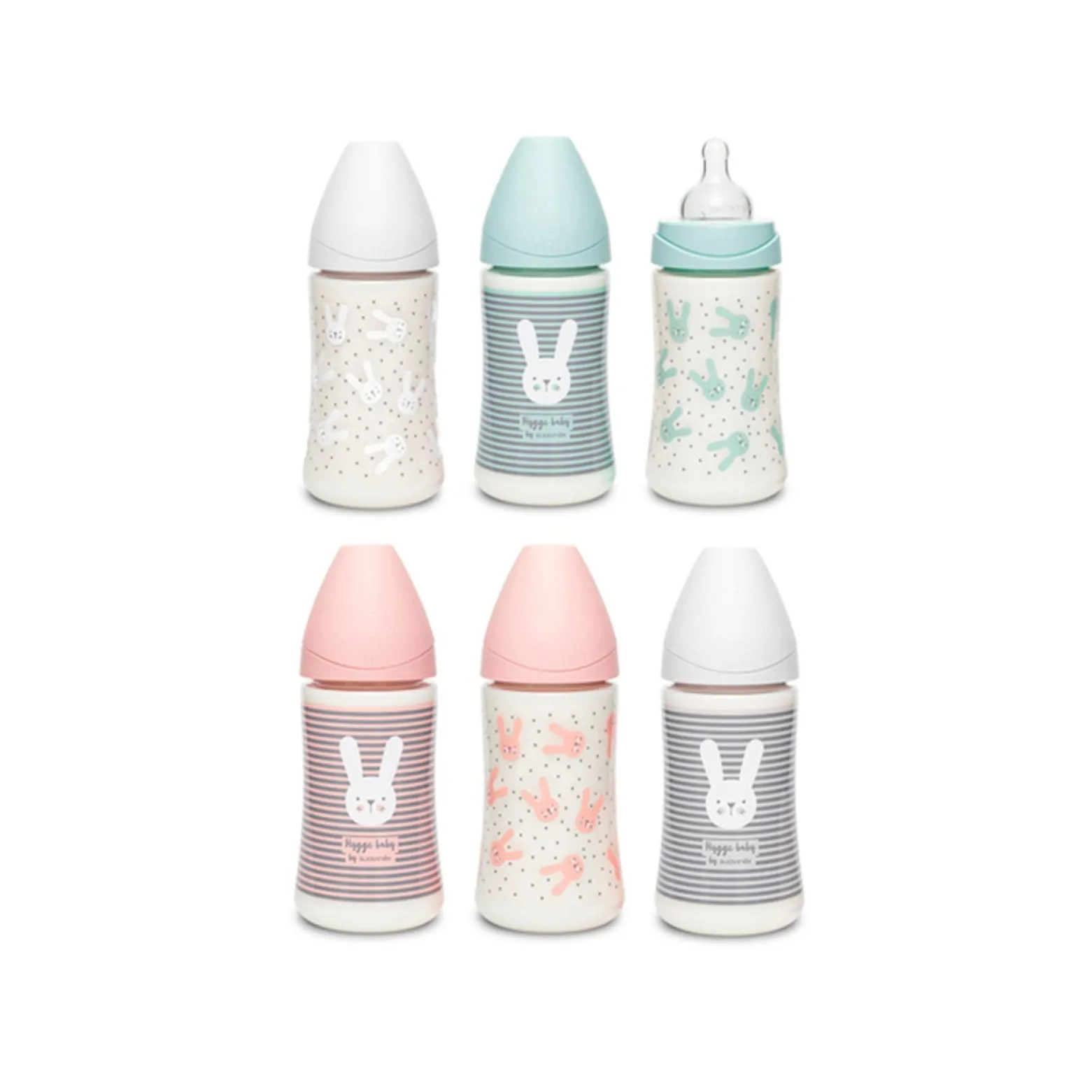 Suavinex Premium Plastic Bottle 3 Position Silicone Nipple +0m 270ml x1 (9.13fl oz)