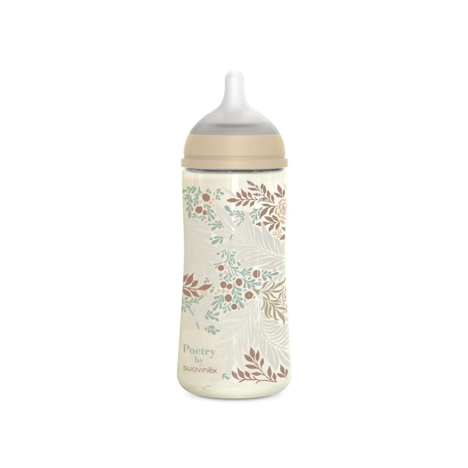 Suavinex Selection Poetry SX Pro Anti-Colic Plastic Bottle Dense Flow +6m 360ml (12floz)