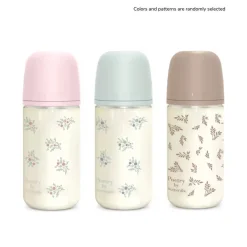 Suavinex Selection Poetry SX Pro Anti-Colic Glass Bottle Medium Flow +3m 240ml x1 (8floz)