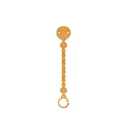 Suavinex Selection Silicone Soother Clip +0m Mustard