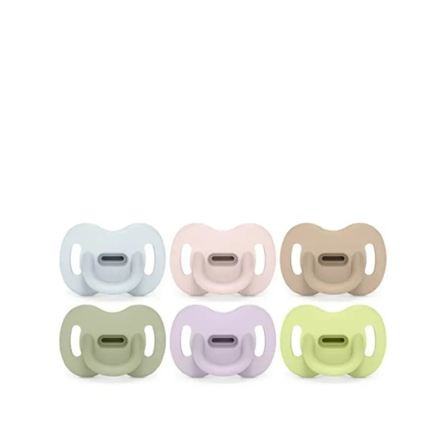 Suavinex Selection Smoothie SX Pro Physiological Silicone Soother 0-6m Soft Colors x1