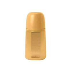 Suavinex Selection SX Pro Anti-Colic Silicone Bottle Medium Flow +3m Yellow 240ml (8.11floz)