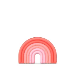 Suavinex Silicone Teething Ring +0m Rainbow