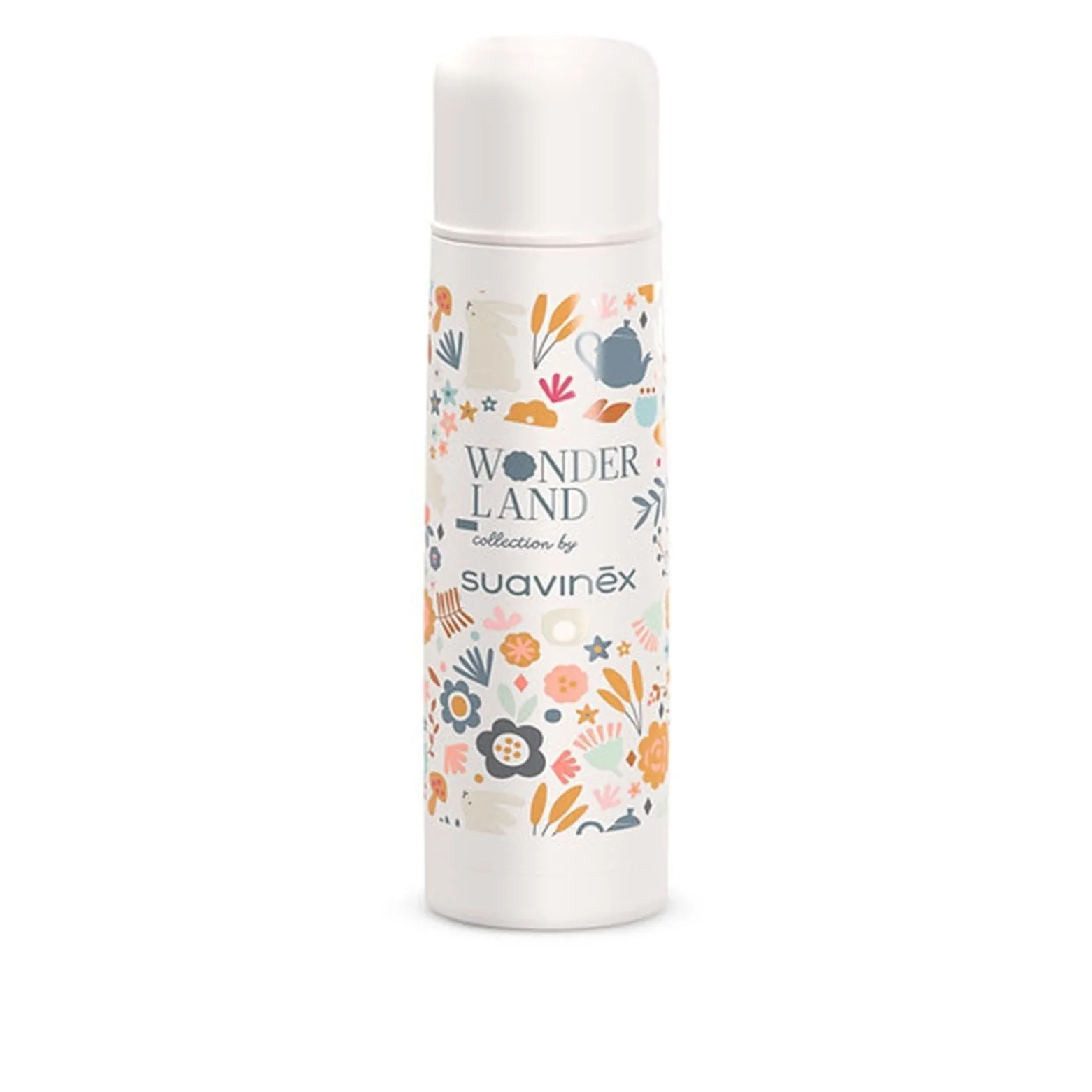 Suavinex White Vacuum Flask for Liquids 500ml (16.9floz)