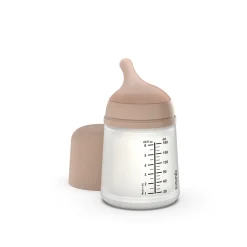 Suavinex Zero Zero Anti-Colic Plastic Bottle Flow A +0m Medium 180ml (6floz)