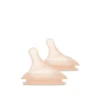 Suavinex Zero Zero Anti-Colic Flow S Silicone Nipple +0m Fair x2