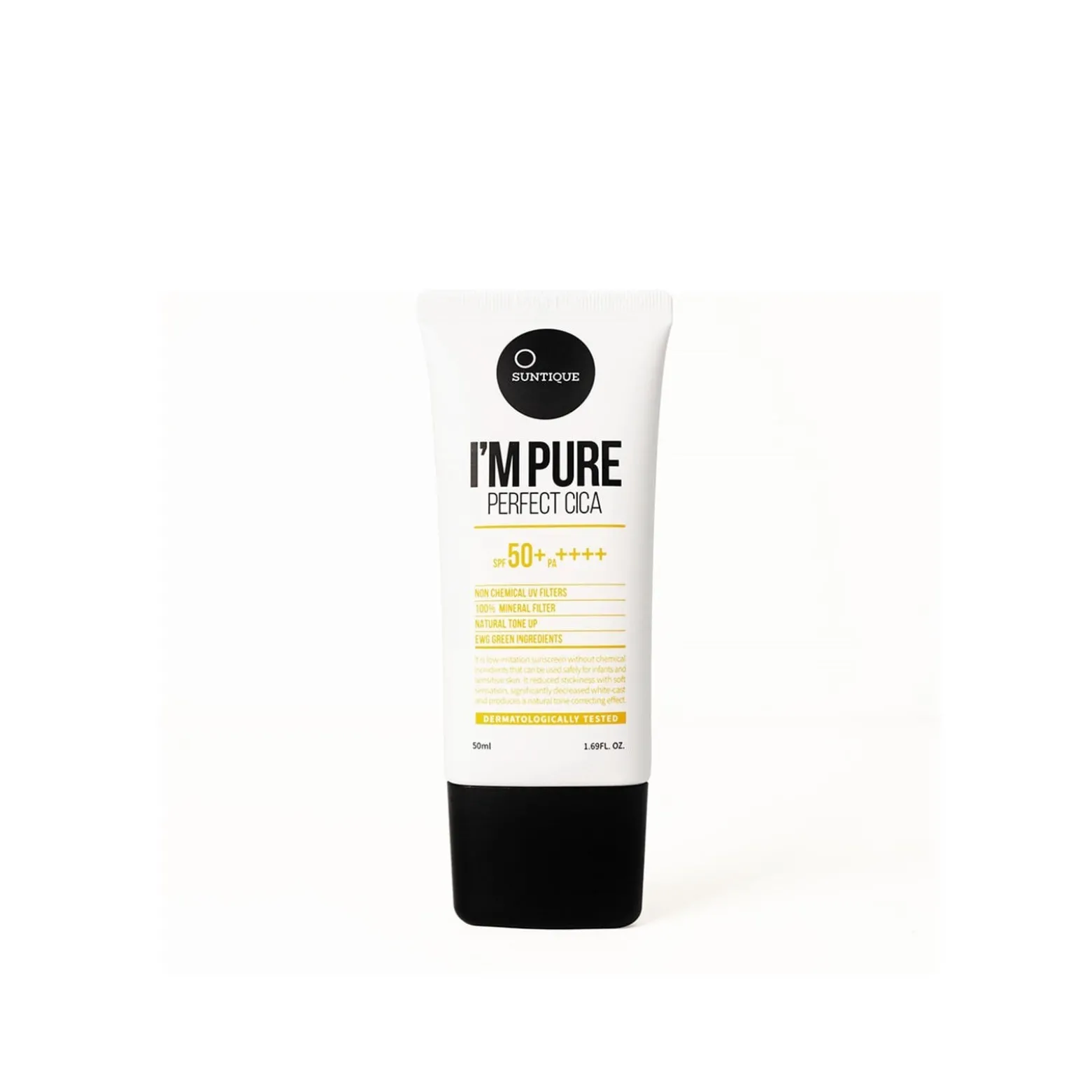 Suntique I'm Pure Perfect Cica SPF50+ 50ml (1.69 fl oz)
