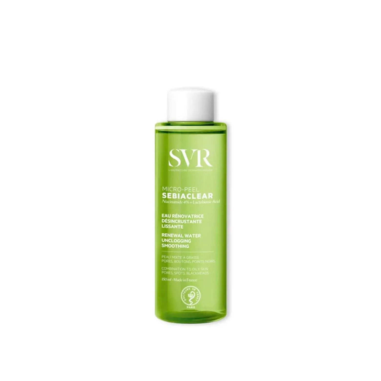 SVR Sebiaclear Micro-Peel Smoothing Renewal Water Exfoliating 150ml (5.07fl oz)