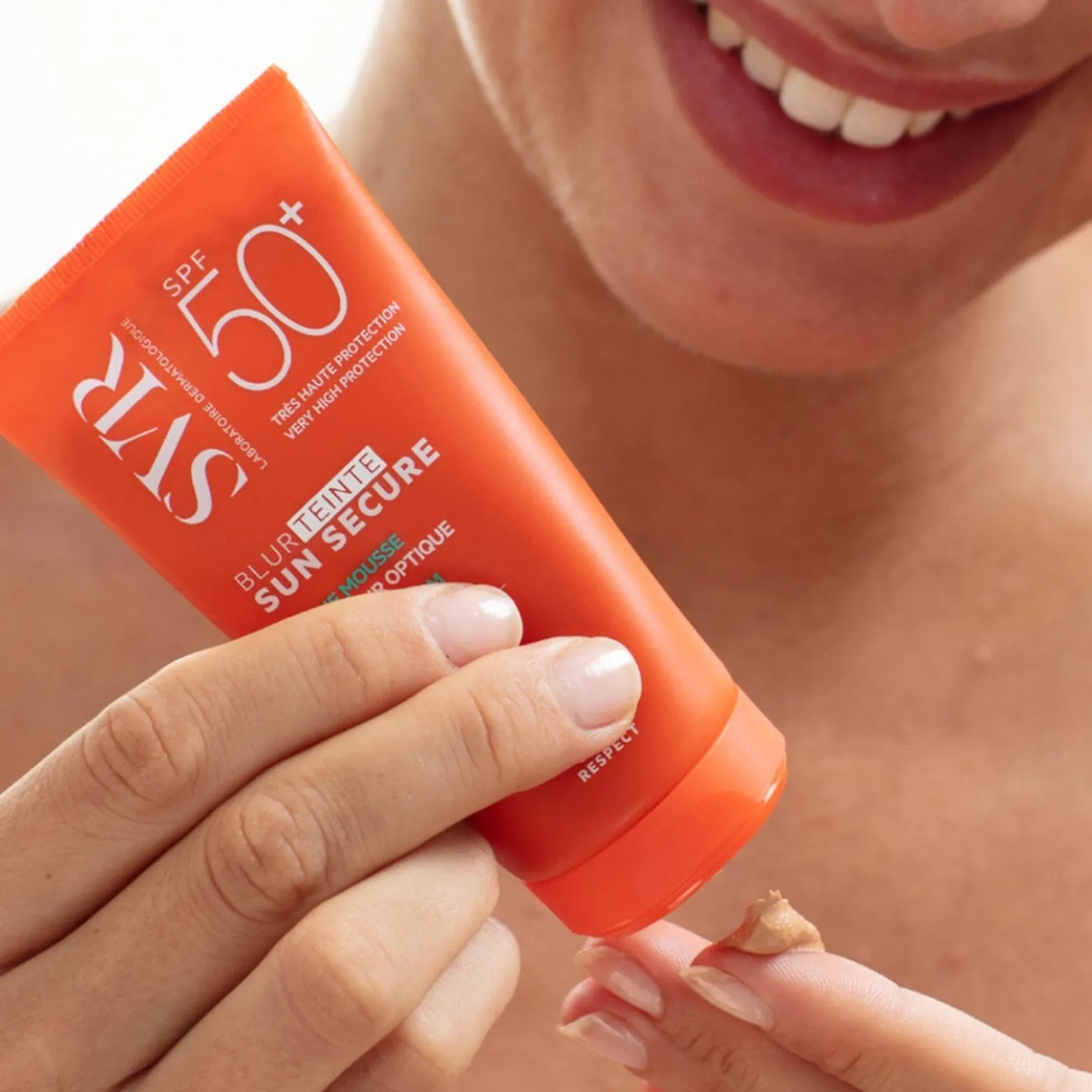 SVR Sun Secure Blur Tinted Mousse Cream SPF50+ Sunscreen 50ml (1.7floz)