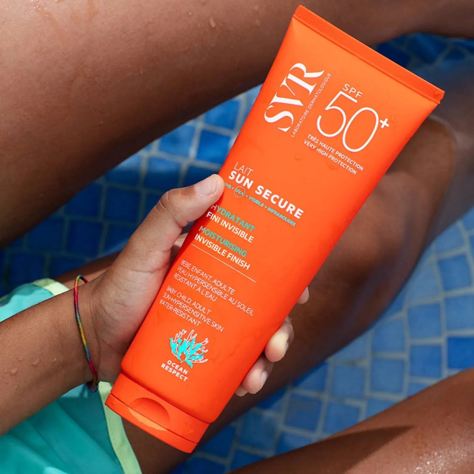 SVR Sun Secure Lait Invisible Moisturizing Milk SPF50+ Sunscreen 250ml (8.45fl oz)