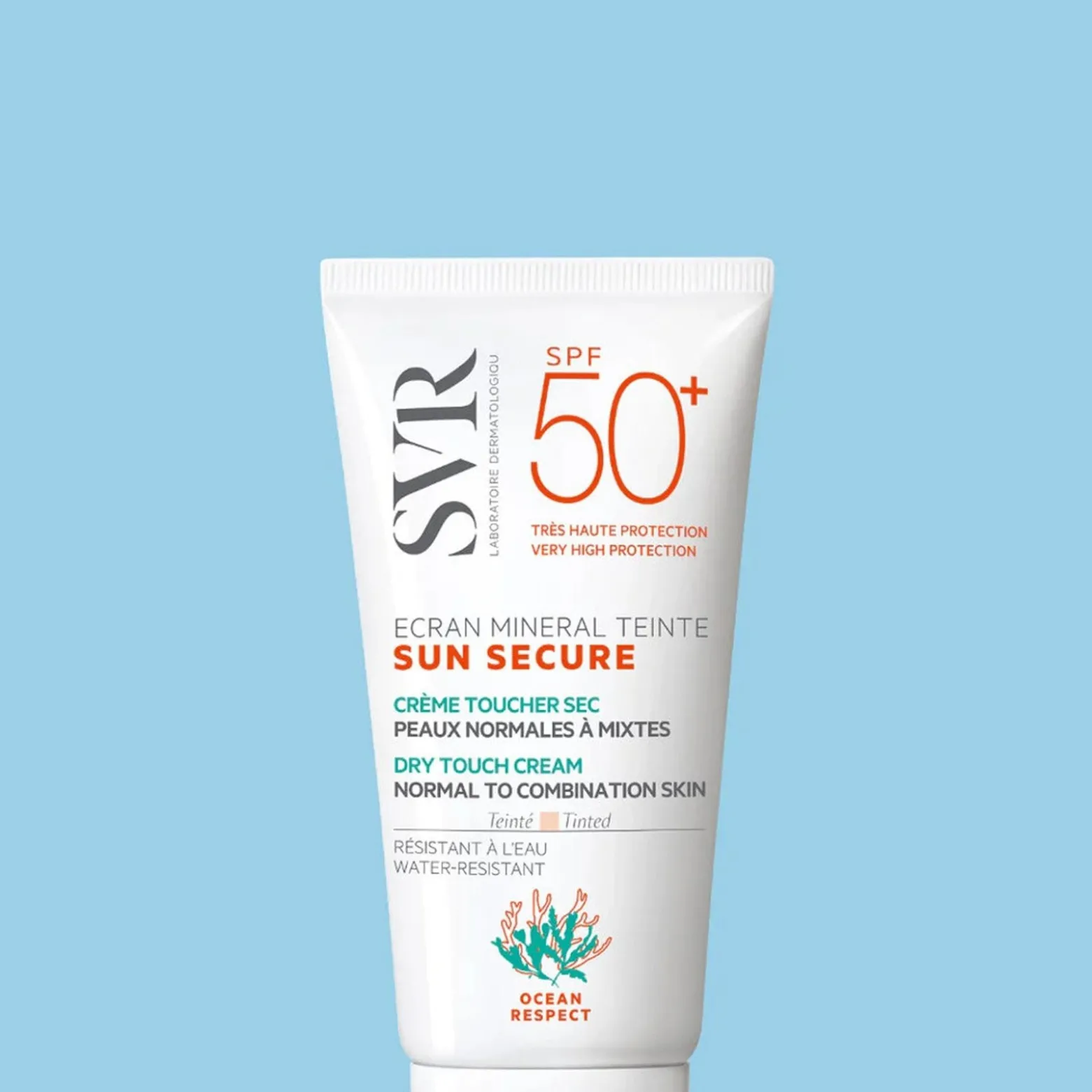 SVR Sun Secure Tinted Mineral Sunscreen Dry Touch SPF50+ 50ml (1.69fl oz)