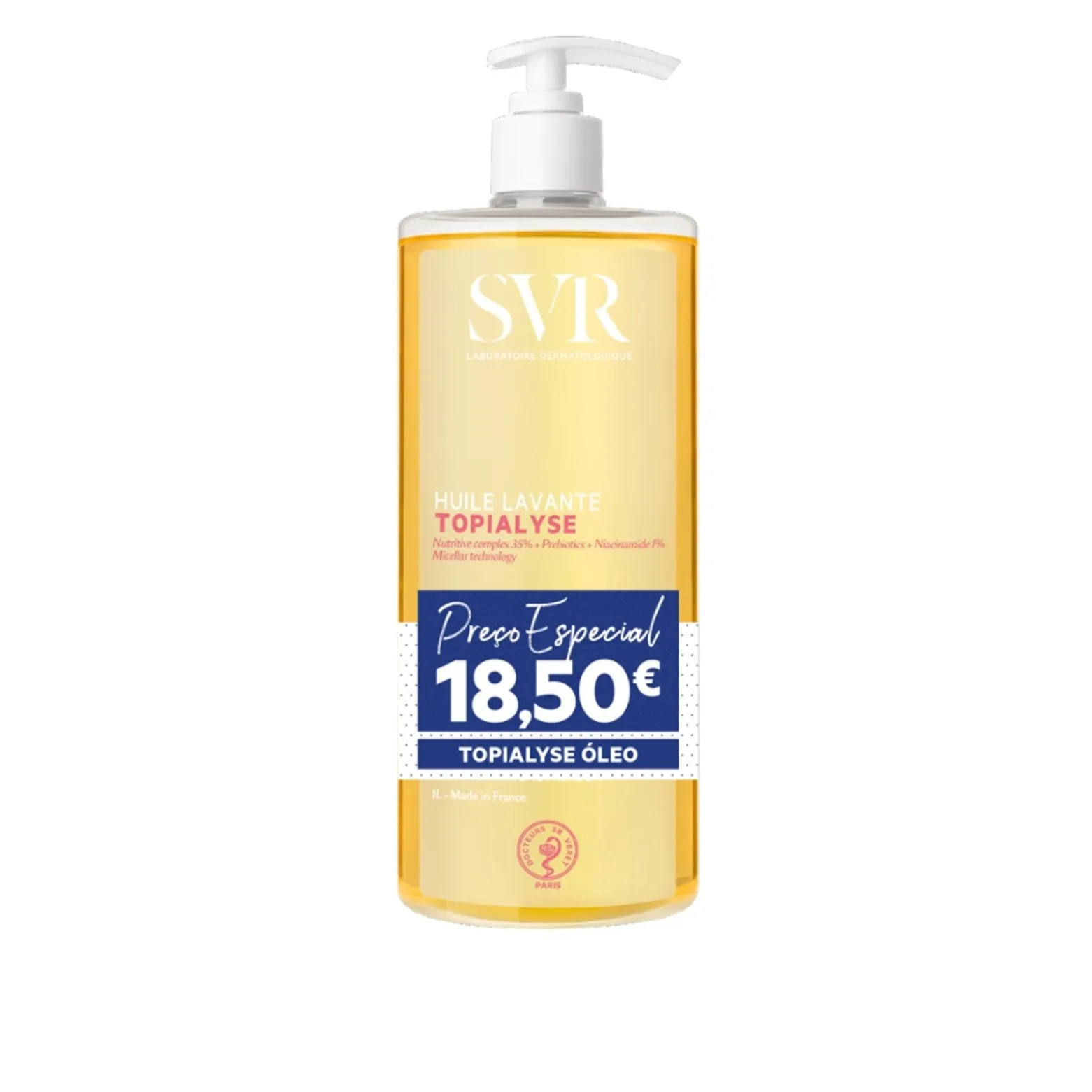 SVR Topialyse Micellar Cleansing Oil 1L (33.81fl oz)