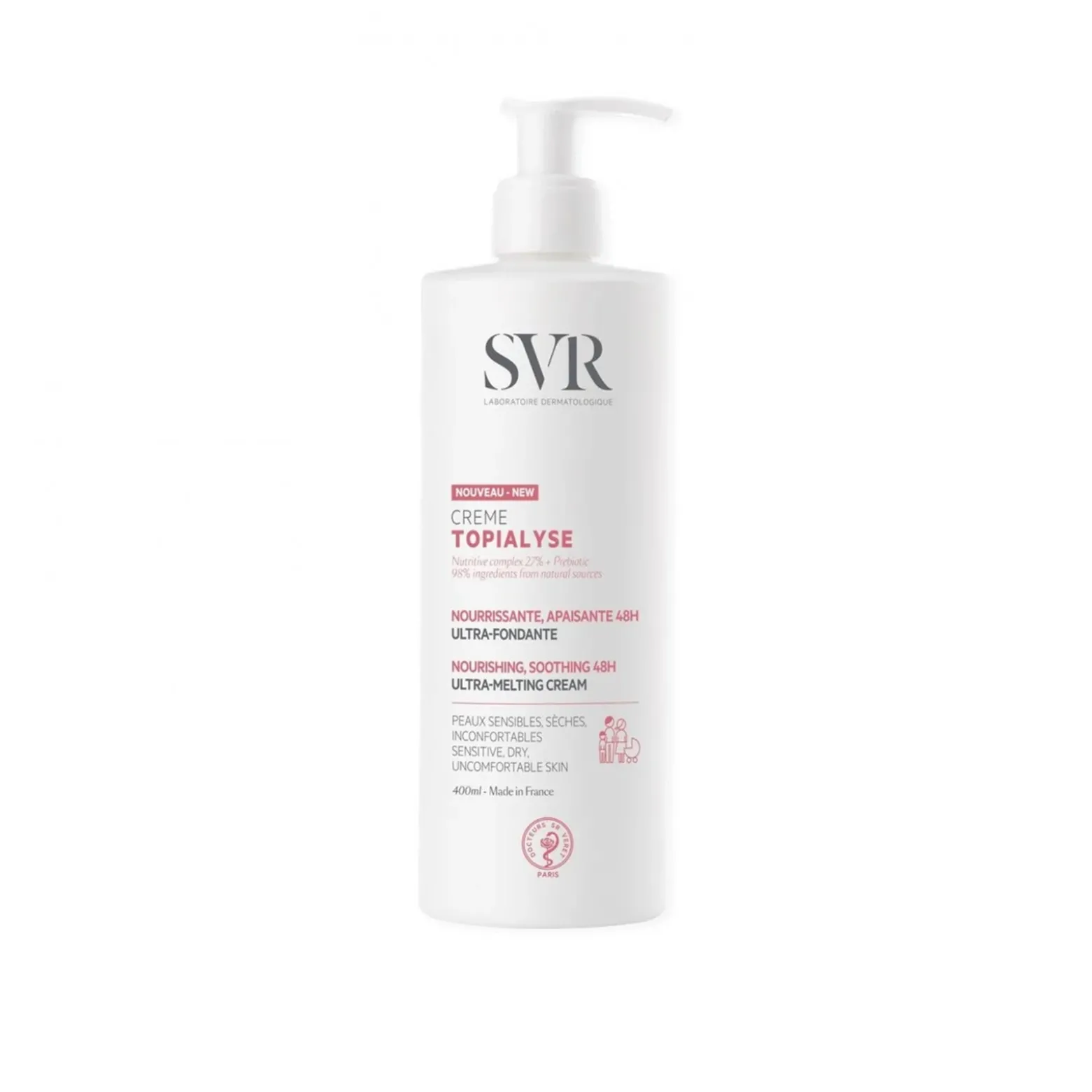 SVR Topialyse Ultra-Melting Cream 400ml (13.53fl oz)