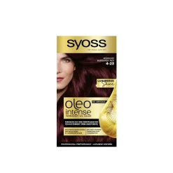 Syoss Oleo Intense Permanent Oil Color Permanent Hair Dye 4-23 Burgundy Red