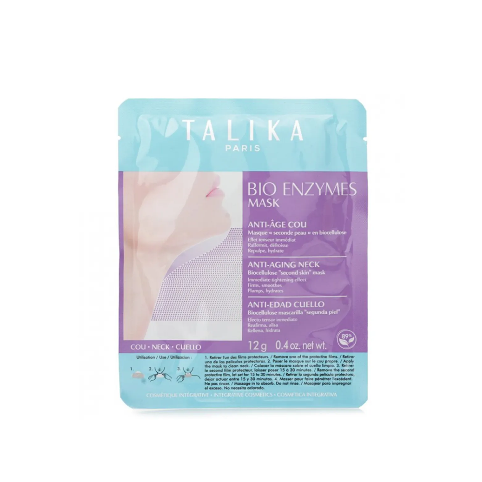 Talika Bio Enzymes Anti-Aging Neck Mask 12g (0.4 oz)