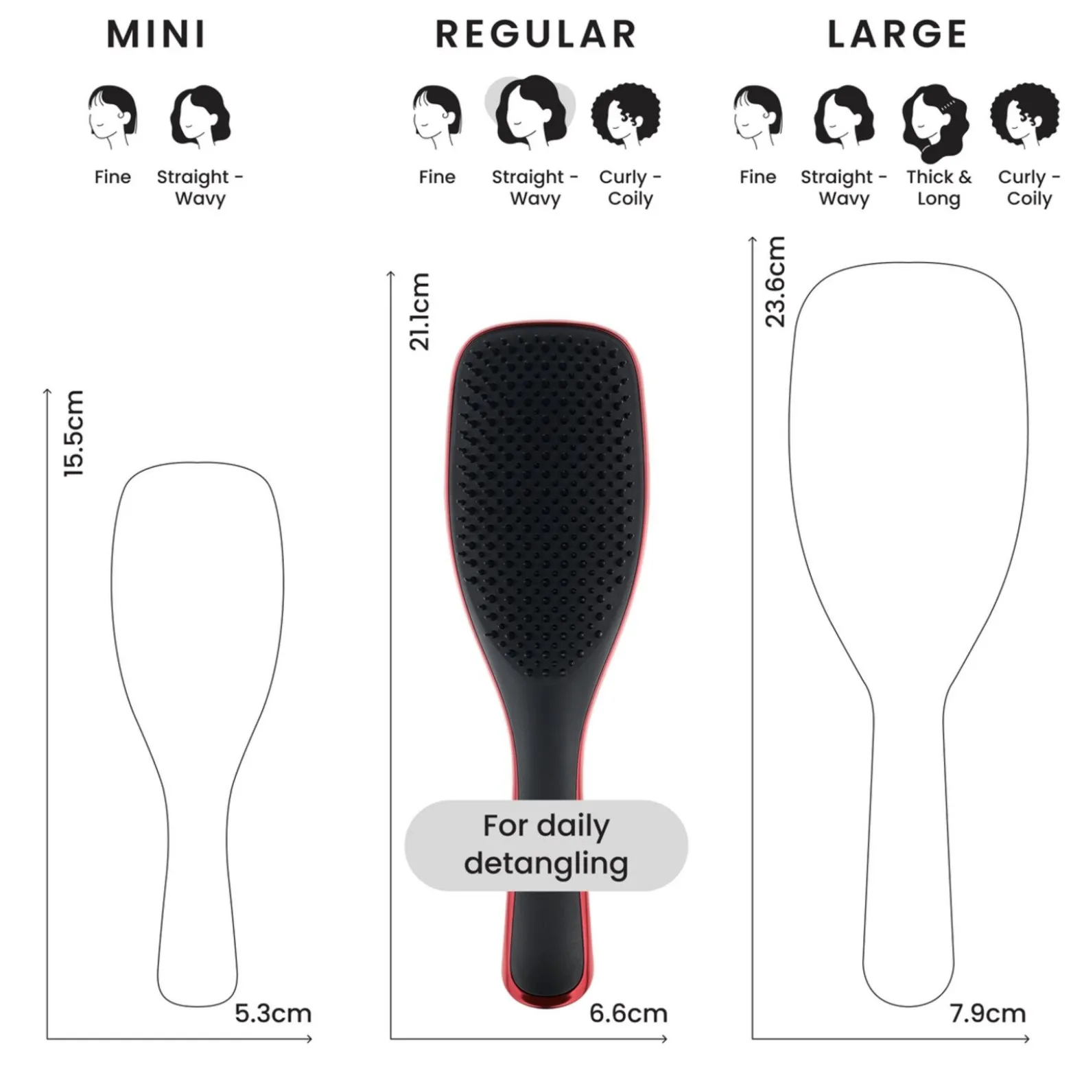 Tangle Teezer Detangling Hairbrush Mini The Devil Wears Prada