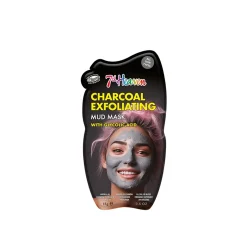 7th Heaven Charcoal Exfoliating Mud Mask with Glycolic Acid 15g (0.5oz)