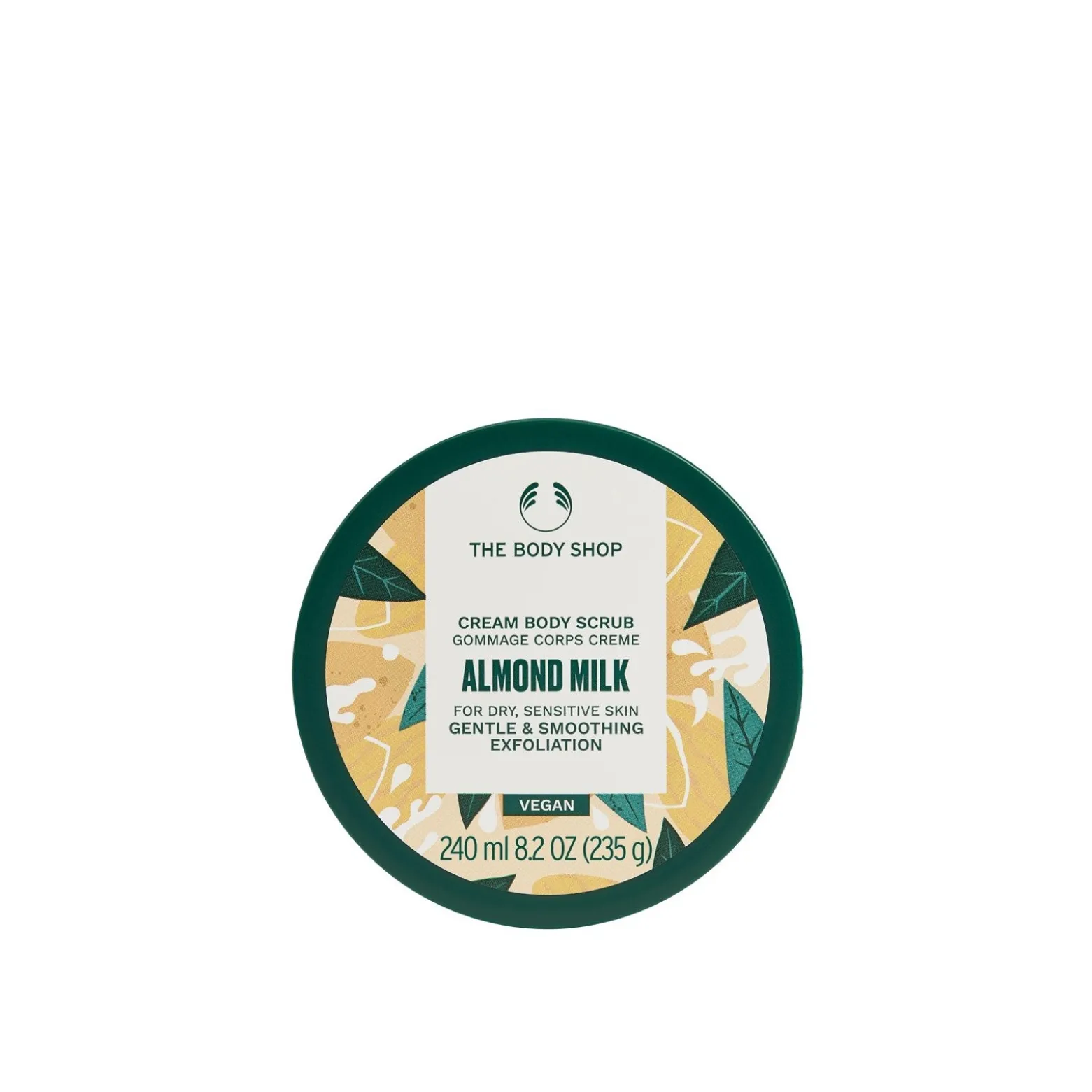 The Body Shop Almond Milk Cream Body Scrub 240ml (8.11floz)