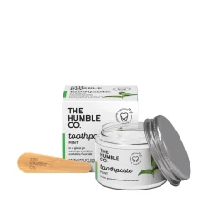 The Humble Co. Toothpaste in Glass Jar Mint 50ml (1.69floz)