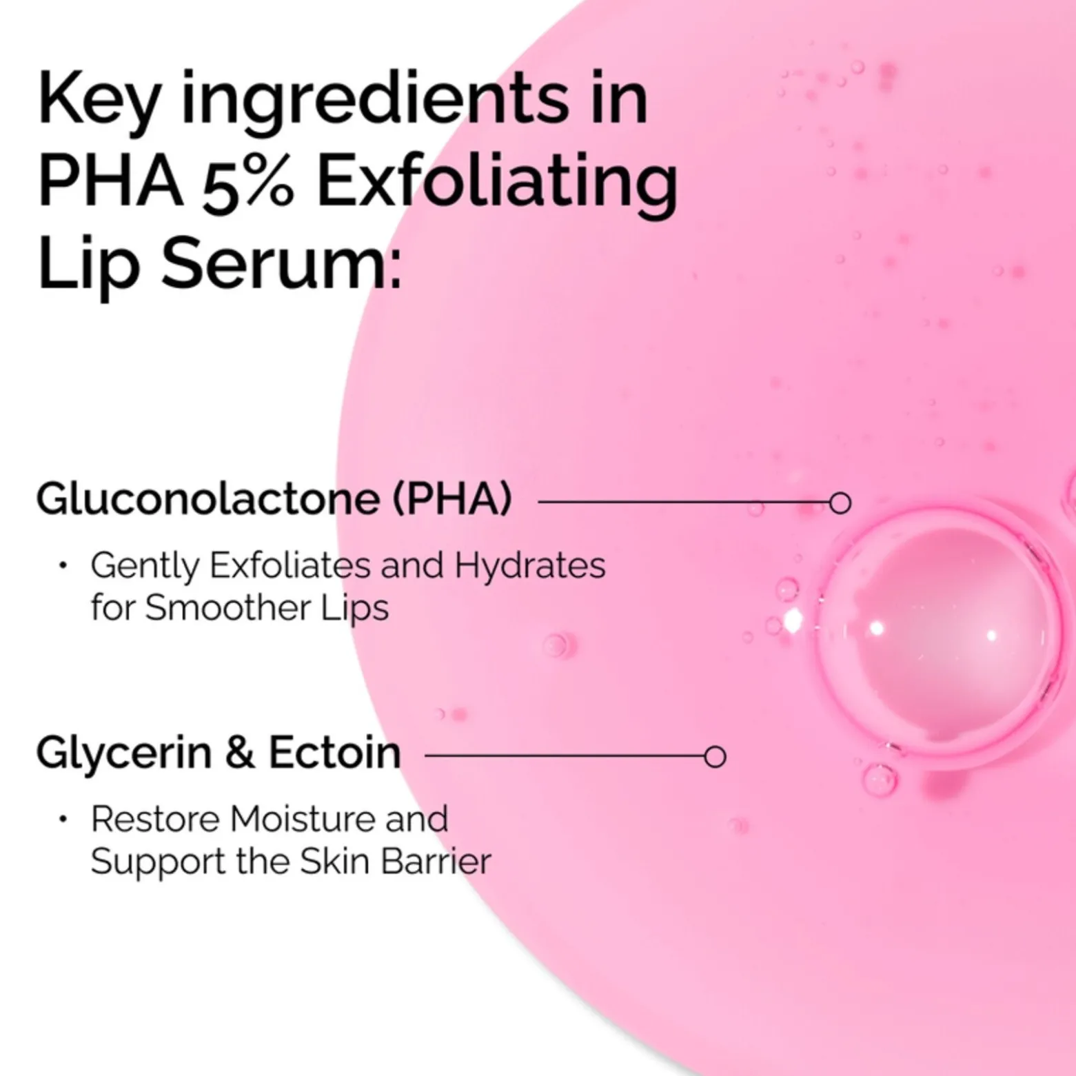 The Ordinary PHA 5% Exfoliating Lip Serum 15ml (0.5floz)