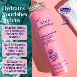 The Powder Shampoo Hydrating Shampoo Camellia & Geranium Refill 50g (1.76oz)