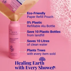 The Powder Shampoo Hydrating Shampoo Camellia & Geranium 70g (2.47oz)