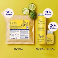 The Powder Shampoo Invigorating Shampoo Bergamot & Thyme 70g (2.47oz)
