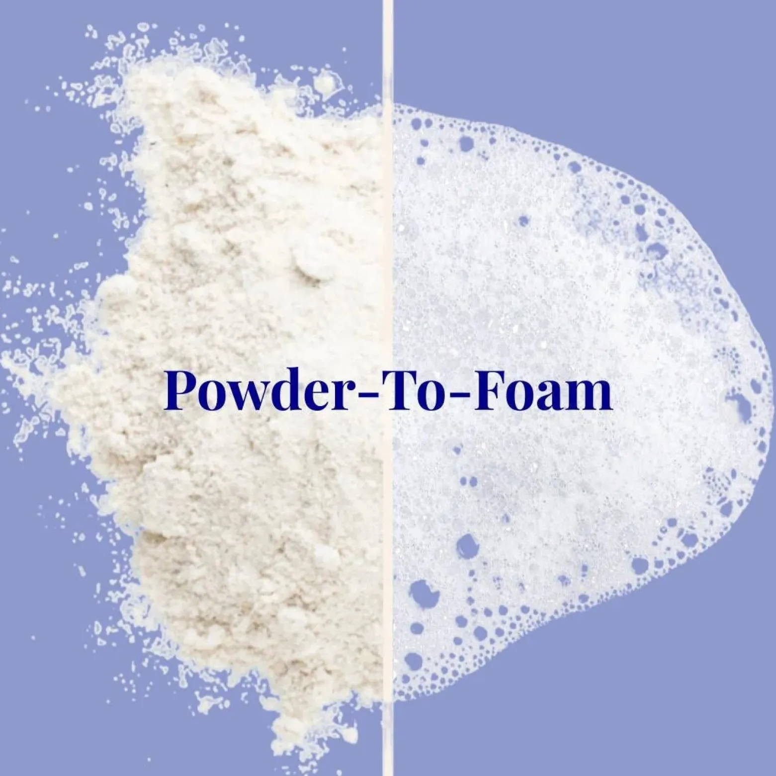 The Powder Shampoo Relaxing Body Foam Wash Lavender & Chamomile 70g (2.47oz)