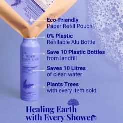 The Powder Shampoo Relaxing Body Foam Wash Lavender & Chamomile 70g (2.47oz)