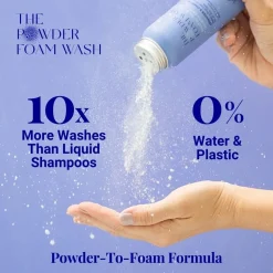 The Powder Shampoo Relaxing Body Foam Wash Lavender & Chamomile 70g (2.47oz)
