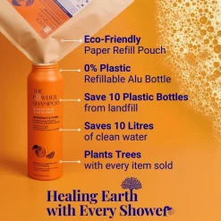 The Powder Shampoo Strengthening Shampoo Grapefruit & Thyme Refill 50g (1.76oz)
